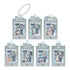 "Nintama Rantarō" Trading Card: Ninjutsu Academy Scene-Depicting Frame Acrylic Charm with Parts, Ver. A (Unit/Box)