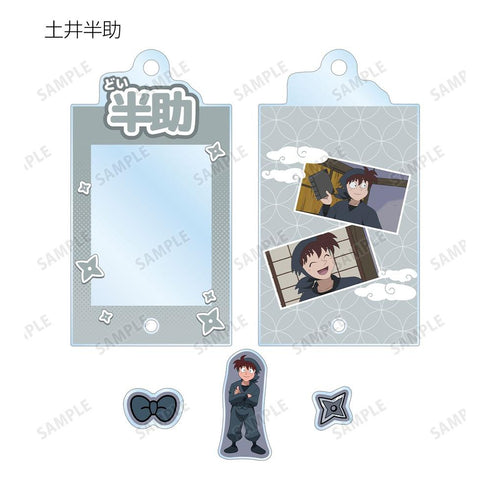 "Nintama Rantarō" Trading Card: Ninjutsu Academy Scene-Depicting Frame Acrylic Charm with Parts, Ver. A (Unit/Box)
