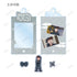"Nintama Rantarō" Trading Card: Ninjutsu Academy Scene-Depicting Frame Acrylic Charm with Parts, Ver. A (Unit/Box)