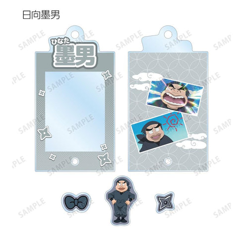 "Nintama Rantarō" Trading Card: Ninjutsu Academy Scene-Depicting Frame Acrylic Charm with Parts, Ver. A (Unit/Box)