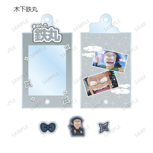 "Nintama Rantarō" Trading Card: Ninjutsu Academy Scene-Depiction Frame Acrylic Charm with Parts, Ver. B (Sold by the box)