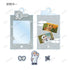 "Nintama Rantarō" Trading Card: Ninjutsu Academy Scene-Depiction Frame Acrylic Charm with Parts, Ver. B (Sold by the box)