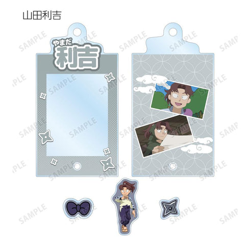 "Nintama Rantarō" Trading Card: Ninjutsu Academy Scene-Depiction Frame Acrylic Charm with Parts, Ver. B (Sold by the box)