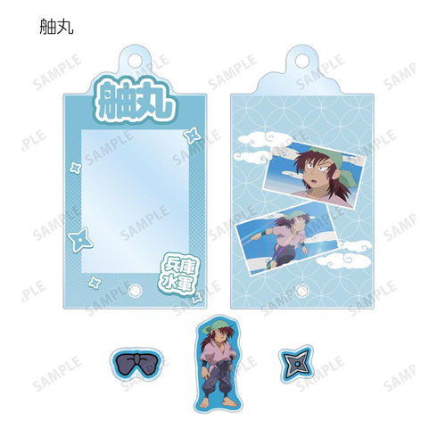 "Nintama Rantarō" Trading Card: Hyogo Naval Forces Scene-Depiction Frame Acrylic Charm (Sold by the box)