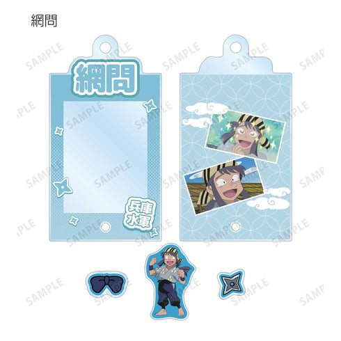 "Nintama Rantarō" Trading Card: Hyogo Naval Forces Scene-Depiction Frame Acrylic Charm (Sold by the box)