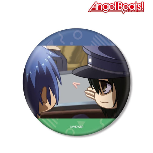 『Angel Beats!』日向秀樹&直井文人 ゆるコマ BIG缶バッジ