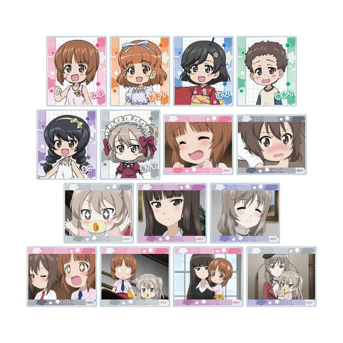 "Girls und Panzer: More Love-Love Operation!" Trading Acrylic Cards (Unit/Box)
