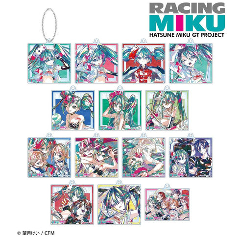 『初音ミク GTプロジェクト』トレーディング Ani-Art アクリルキーホルダー(単位/BOX)