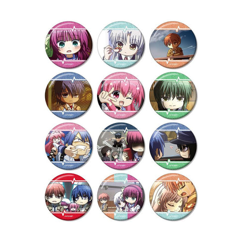 《Angel Beats!》收藏系列 輕鬆漫畫 亮片徽章(單位/盒)