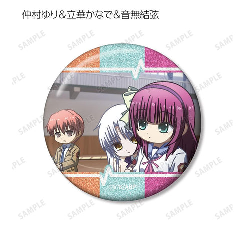 《Angel Beats!》收藏系列 輕鬆漫畫 亮片徽章(單位/盒)
