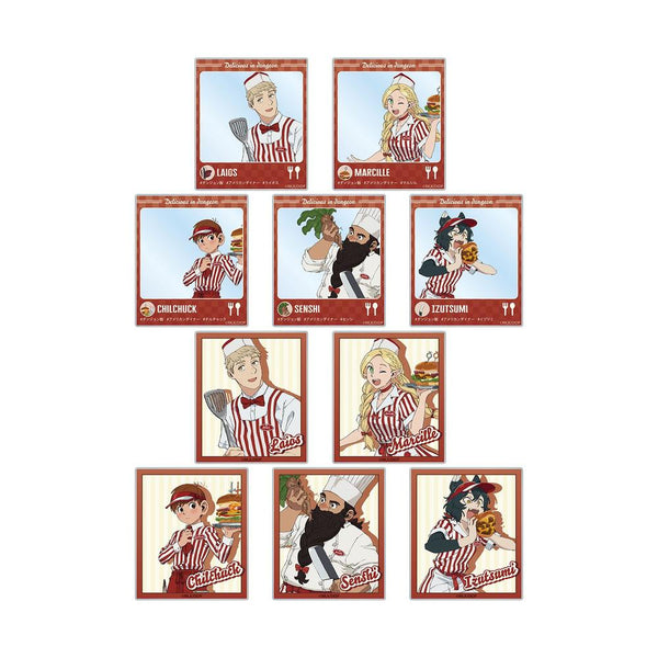 『ダンジョン飯』描き下ろし アメリカンダイナーver. トレーディングアクリルカード(単位/BOX)【202609再販】