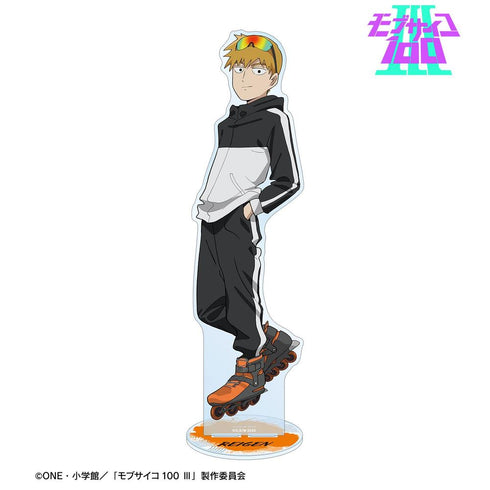 《Mob Psycho 100 III》全新繪製 靈幻新隆 街頭運動版 特大亞克力立牌