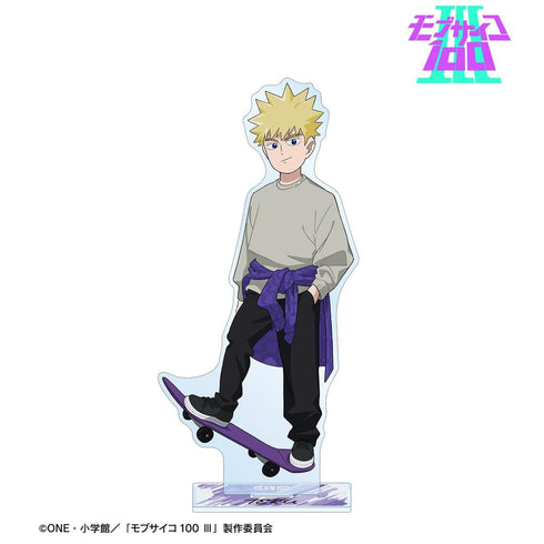 《Mob Psycho 100 III》全新繪製 花澤輝氣 街頭運動版 BIG 壓克力立牌