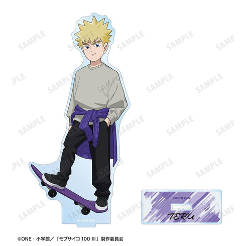 《Mob Psycho 100 III》全新繪製 花澤輝氣 街頭運動版 BIG 壓克力立牌