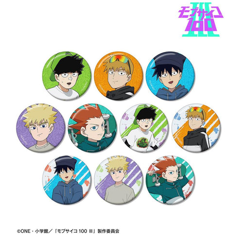 『モブサイコ100 III』描き下ろし ストリートスポーツver. トレーディンググリッター缶バッジ(単位/BOX)