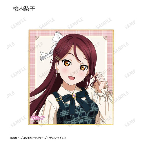 『ラブライブ!サンシャイン!!』描き下ろし チェックワンピース衣装ver. トレーディングミニ色紙(単位/BOX)