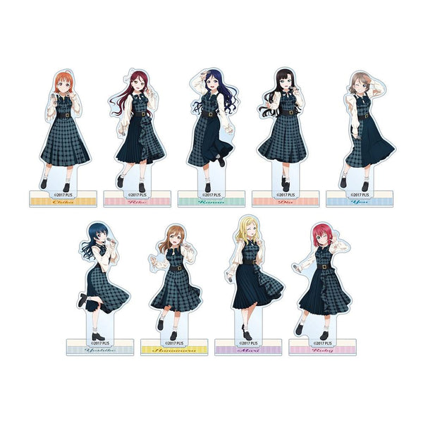 『ラブライブ!サンシャイン!!』描き下ろし チェックワンピース衣装ver. トレーディングアクリルスタンド(単位/BOX)