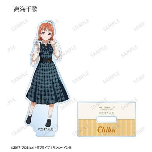 『ラブライブ!サンシャイン!!』描き下ろし チェックワンピース衣装ver. トレーディングアクリルスタンド(単位/BOX)