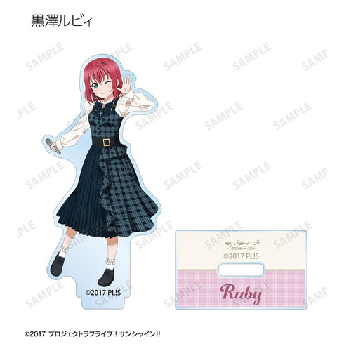 『ラブライブ!サンシャイン!!』描き下ろし チェックワンピース衣装ver. トレーディングアクリルスタンド(単位/BOX)
