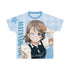 『ラブライブ!サンシャイン!!』描き下ろし 渡辺 曜 チェックワンピース衣装ver. フルグラフィックTシャツユニセックス
