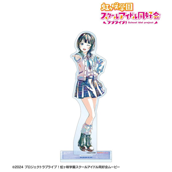 《Love Live! 虹咲学园校园偶像同好会》全新绘制 朝香果林 Miracle STAY TUNE! Ani-Art BIG亚克力立牌