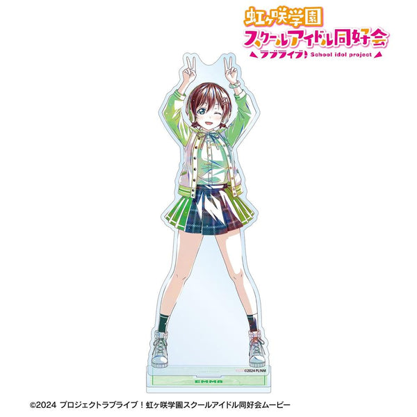 《Love Live! 虹咲学园校园偶像同好会》全新绘制 艾玛·维尔德 Miracle STAY TUNE! Ani-Art BIG亚克力立牌