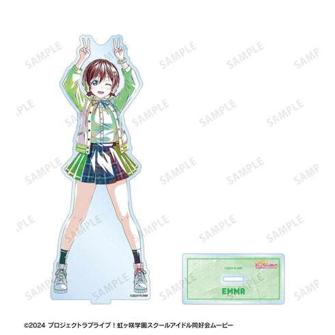 『ラブライブ!虹ヶ咲学園スクールアイドル同好会』描き下ろし エマ・ヴェルデ ミラクル STAY TUNE! Ani-Art BIGアクリルスタンド