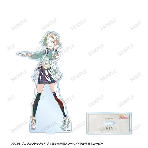 『ラブライブ!虹ヶ咲学園スクールアイドル同好会』描き下ろし ミア・テイラー ミラクル STAY TUNE! Ani-Art BIGアクリルスタンド