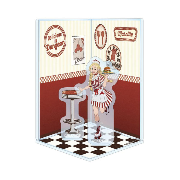 『ダンジョン飯』描き下ろし マルシル アメリカンダイナーver. ジオラマ風アクリルスタンド