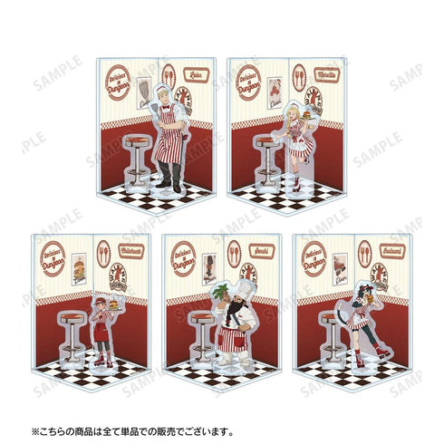 《地牢饭》全新绘制 玛尔希尔 美式餐厅版 微缩景观风格亚克力立牌