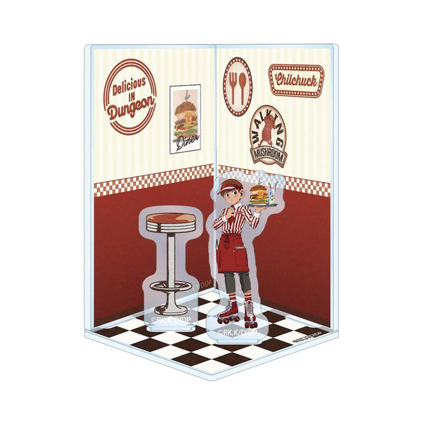 『ダンジョン飯』描き下ろし チルチャック アメリカンダイナーver. ジオラマ風アクリルスタンド