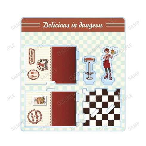 『ダンジョン飯』描き下ろし チルチャック アメリカンダイナーver. ジオラマ風アクリルスタンド