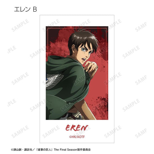 『進撃の巨人』描き下ろし 戦う背中ver. 第2弾 トレーディングAni-Frame(単位/BOX)【202608再販】