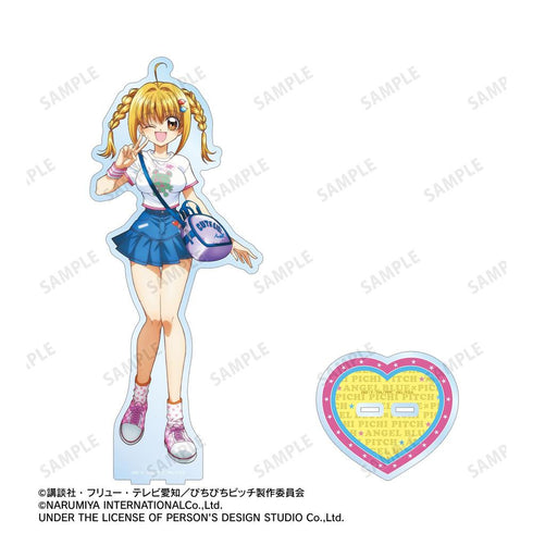 "Pichi Pichi Pitch" x ANGEL BLUE Collaboration: Original Illustration - Ruchia Nanami Extra-Large Acrylic Stand Ver. A