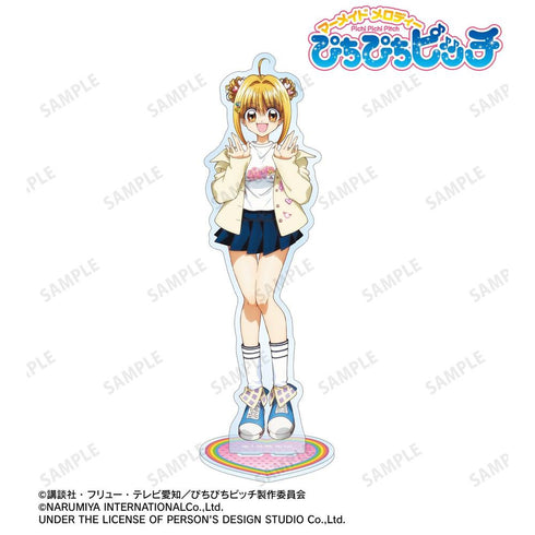 『ぴちぴちピッチ』ANGEL BLUEコラボ 描き下ろし 七海 るちあ 特大アクリルスタンド ver.B