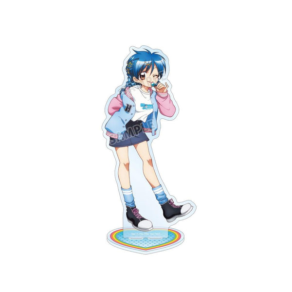 『ぴちぴちピッチ』ANGEL BLUEコラボ 描き下ろし 宝生 波音 特大アクリルスタンド ver.B