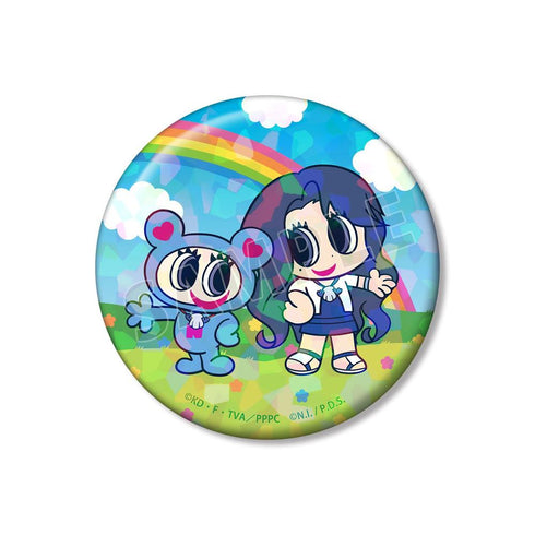 "Pichi Pichi Pitch" x ANGEL BLUE Collaboration: Noelle & Nakamura 75mm Hologram Pin