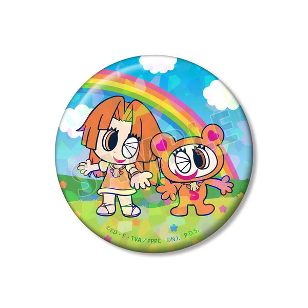 『ぴちぴちピッチ』ANGEL BLUEコラボ 星羅&ナカムラくん 75mmホログラム缶バッジ