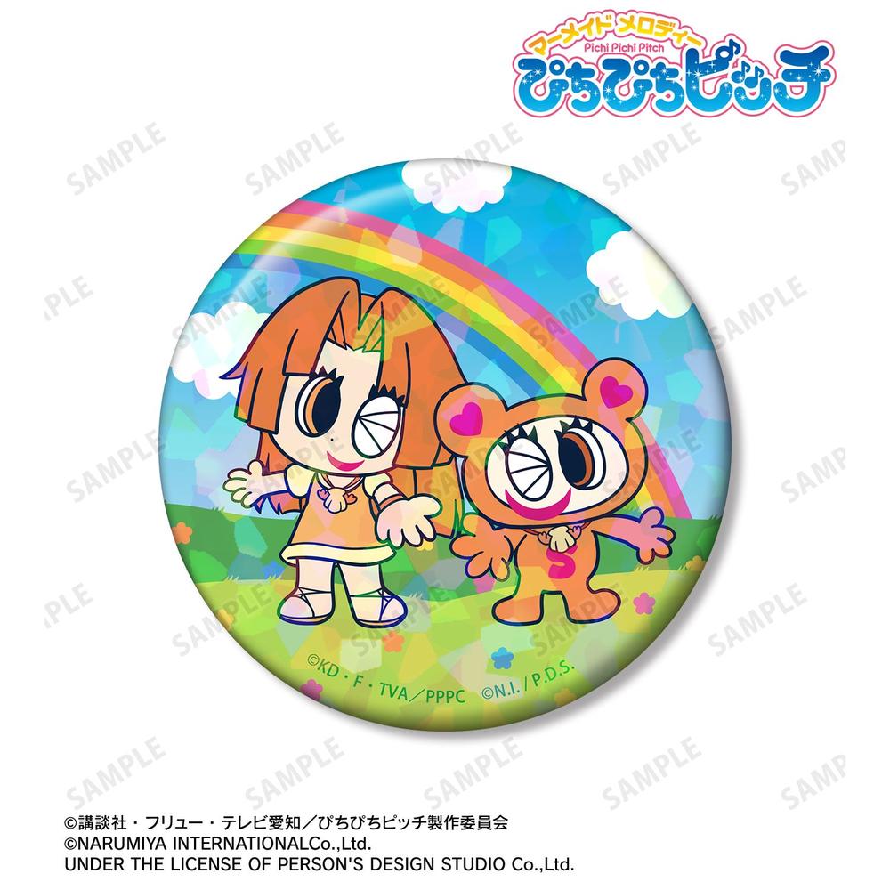 ぴちぴちピッチ』ANGEL BLUEコラボ 星羅&ナカムラくん 75mmホログラム
