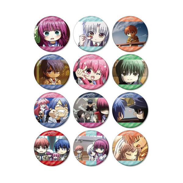 《Angel Beats!》收藏系列 輕鬆漫畫 徽章(單位/盒)