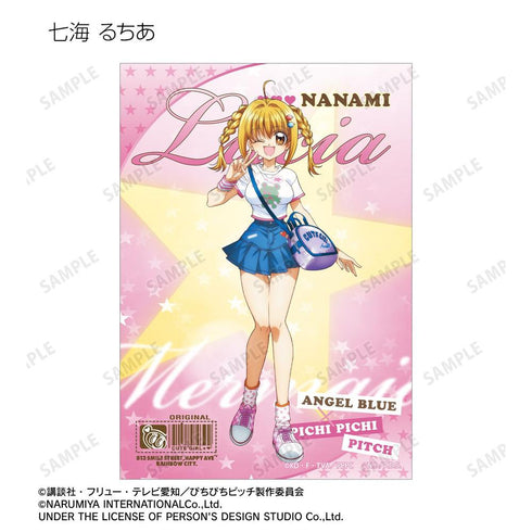 "Pichi Pichi Pitch" x ANGEL BLUE Collaboration: Set of 4 Original Artwork Bromides, Ver. A