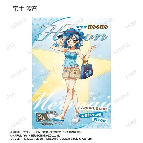 "Pichi Pichi Pitch" x ANGEL BLUE Collaboration: Set of 4 Original Artwork Bromides, Ver. A