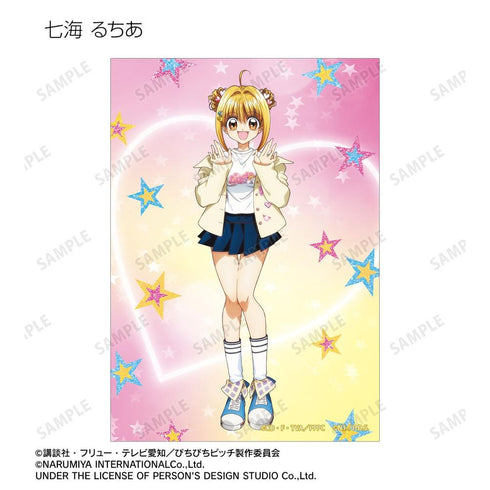 『ぴちぴちピッチ』ANGEL BLUEコラボ 描き下ろし ブロマイド4枚セット ver.B