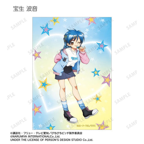 『ぴちぴちピッチ』ANGEL BLUEコラボ 描き下ろし ブロマイド4枚セット ver.B