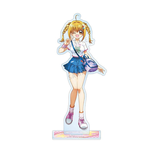 "Pichi Pichi Pitch" x ANGEL BLUE Collaboration: Original Illustration - Ruchia Nanami BIG Acrylic Stand Ver. A