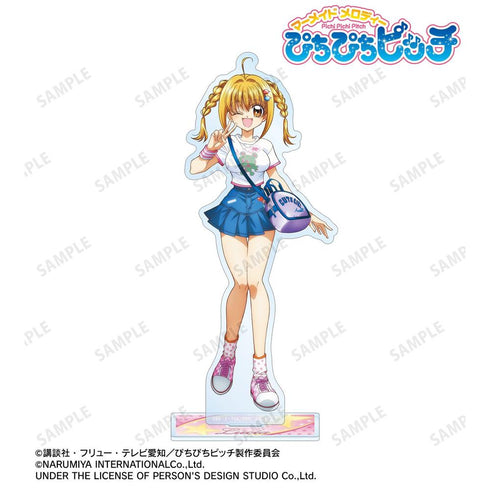 "Pichi Pichi Pitch" x ANGEL BLUE Collaboration: Original Illustration - Ruchia Nanami BIG Acrylic Stand Ver. A