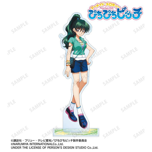 "Pichi Pichi Pitch" x ANGEL BLUE Collaboration: Original Illustration - Rina Tōin BIG Acrylic Stand Ver. A