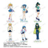 "Pichi Pichi Pitch" x ANGEL BLUE Collaboration: Original Illustration - Rina Tōin BIG Acrylic Stand Ver. A