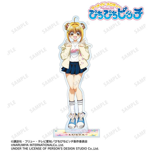 『ぴちぴちピッチ』ANGEL BLUEコラボ 描き下ろし 七海 るちあ BIGアクリルスタンド ver.B