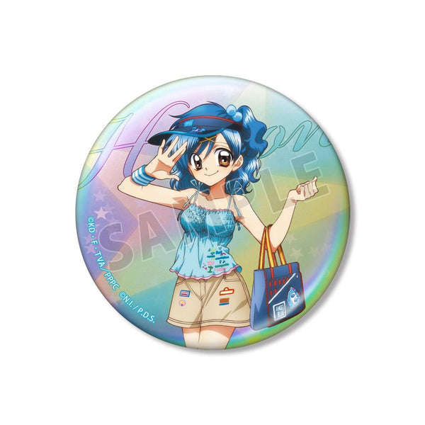 "Pichi Pichi Pitch" x ANGEL BLUE Collaboration: Original Illustration - Hanae Hōshō 75mm Aurora Pin Badge Ver. A